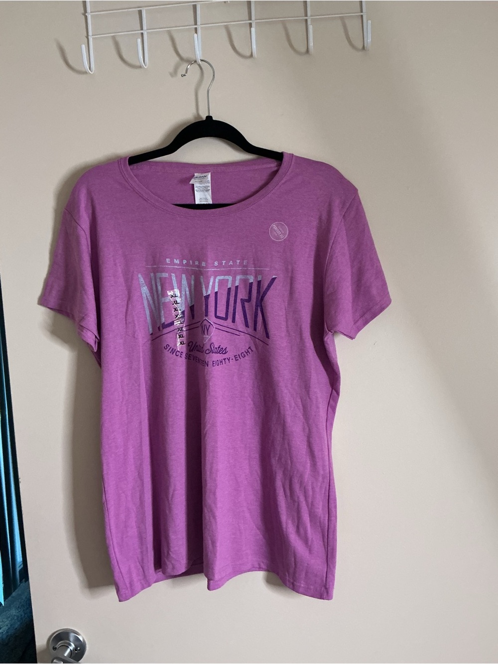 Gildan Lavender Crewneck Tee
